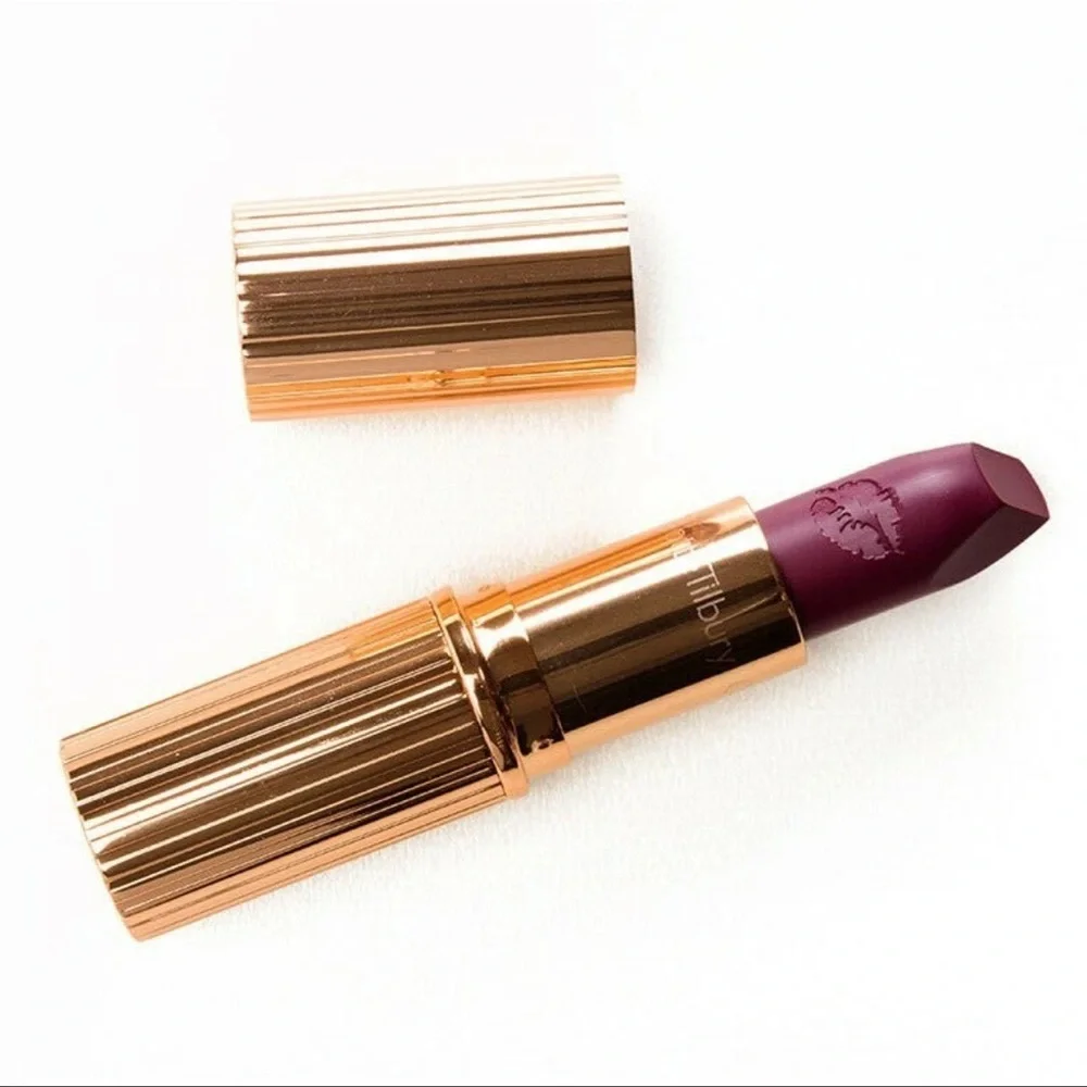 Charlotte Tilbury Hel's Bells Lipstick Berry Matte Revolution Brand New in Box